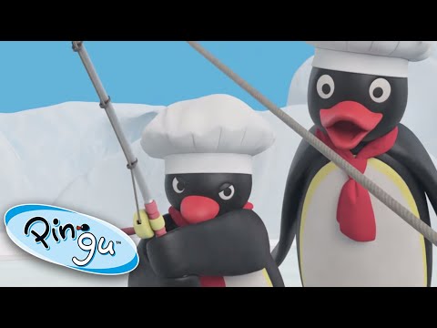 Pingu Goes Fishing With His Dad! @Pingu | Pingu in the City | Cartoons for Kids - Kids (0-4), Kingdom Kids Zone - Pingu - Official Channel
