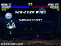 Mortal Kombat Trilogy Friendship Classic Sub Zero