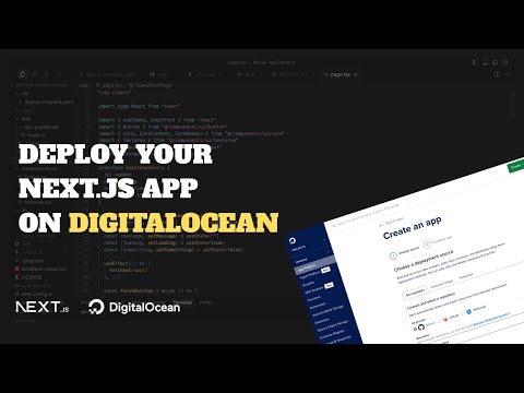 Deploying a Next.js app to DigitalOcean