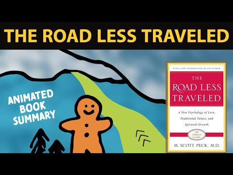 The Road Less Traveled Book Summary (Animated) | M Scott Peck | 5 Lessons To Grow Spiritually