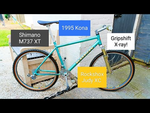 Part 2 Kona Kula 1995 budget build. Beautiful Easton Program tubing.