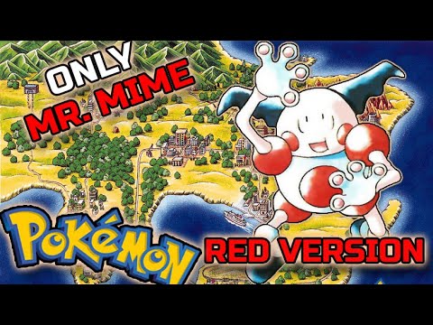Can you Beat Pokemon Red with ONLY MR. MIME?