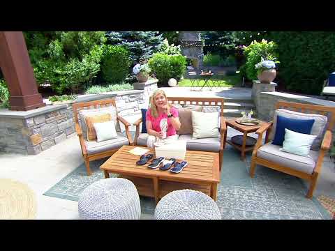 Clarks Cloudsteppers Woven Strap Thong Sandals - Breeze Coral on QVC