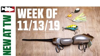 What's New At Tackle Warehouse 11/13/19
