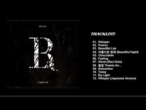 [Full Album] VIXX LR (빅스 LR)- Complete LR - Tracklist