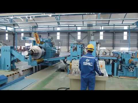 Cầu trục AVC trong nhà máy SMC