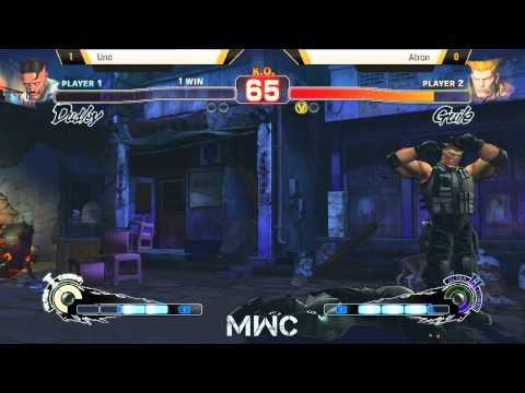 MWC - Uno ( Dudley ) vs Atron ( Guile ) // USF4