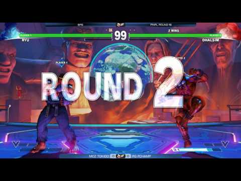 SF5 Casuals @ Final Round 19 - MCZ Tokido (Ryu) vs PG Fchamp (Dhalsim) [720p/60fps]