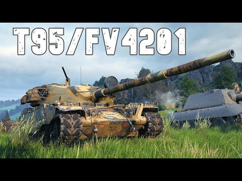 World of Tanks T95/FV4201 Chieftain - 4 Kills 12,6K Damage