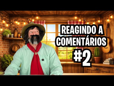 REAGINDO A COMENTÁRIOS #2 - PROGRAMA BAGUAL DO GAUDÊNCIO