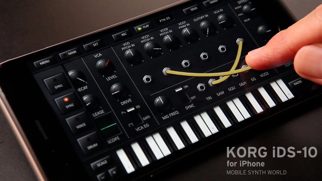 KORG iDS-10 for iPhone - Introduction Movie - YouTube