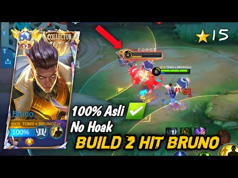 KING BRUNO IS BACK! BUILD BRUNO 2 HIT ENEMY MAT1 100% ORIGINAL!!
