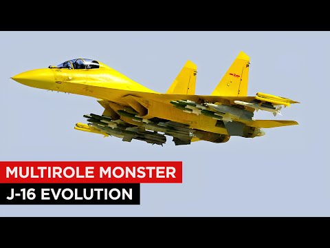 China COPIED Russia's Su-27 and Created a MONSTER J-16 Evolution