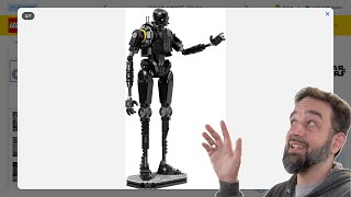 LEGO Star Wars K2-SO (large-scale) reveal & thoughts! 75434 pre-order for August #NotSponsored