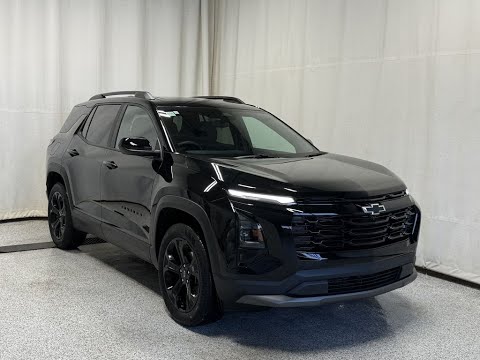 2025 Chevrolet Equinox AWD LT in Black for sale at Park Mazda in Sherwood Park, AB