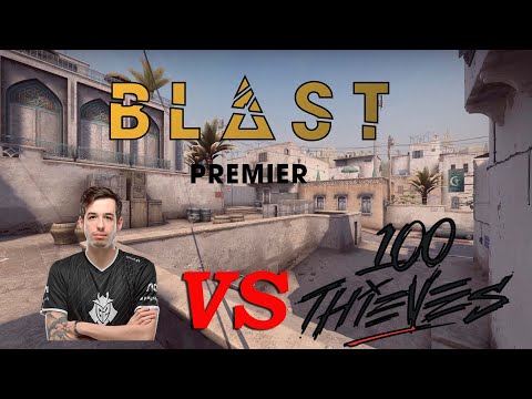 KennyS POV (G2) vs 100 Thieves - dust2 - 27/13 - BLAST Premier Spring Series 2020 - [nosound]
