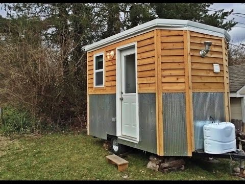 $15,000 Tiny House Means Simple n' Cheap Living