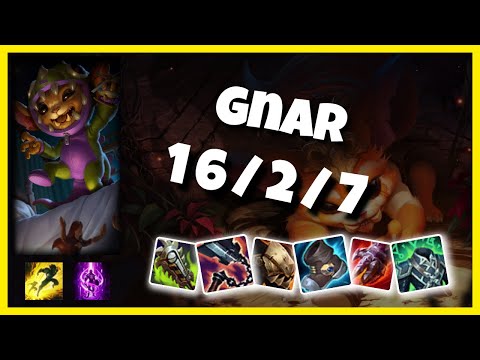 Gnar 11.1 S11 Gameplay Challenger Top (16/2/7) - TURKISH