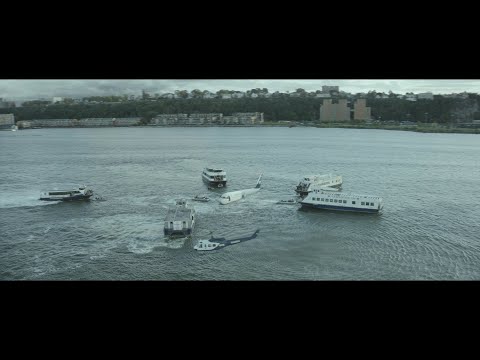 155 people find themselves in ICY WATER after a collision with a large flock of BIRDS