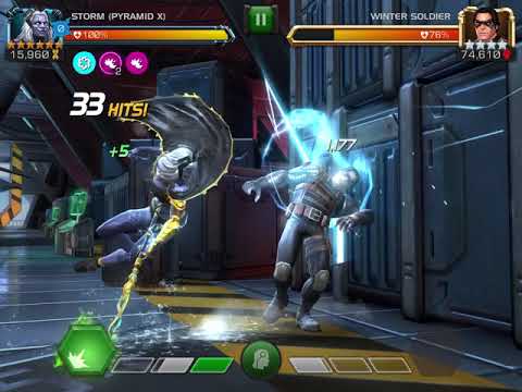 6-Star R2 Storm (Pyramid X) vs ROL Winter Soldier
