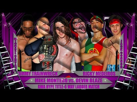 RWA Legacy 7 - Hype Championship - Six Man Ladder Match