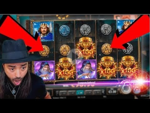 The Sword and The Grail top 5 BIG WINS   Record win on slot