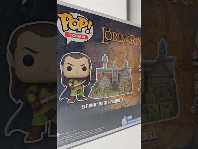 Vídeo relacionado con Funko El Señor de los Anillos Figura Vinilo Elrond with Rivendelll (Pop! Town) 1747 Unisex Pop! Multicolor