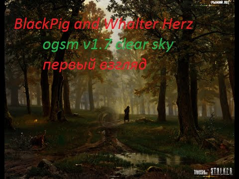 сталкер чистое небо ogsm v1.7: атмосфера или наемник шрам от 3 лица (первый взгляд)