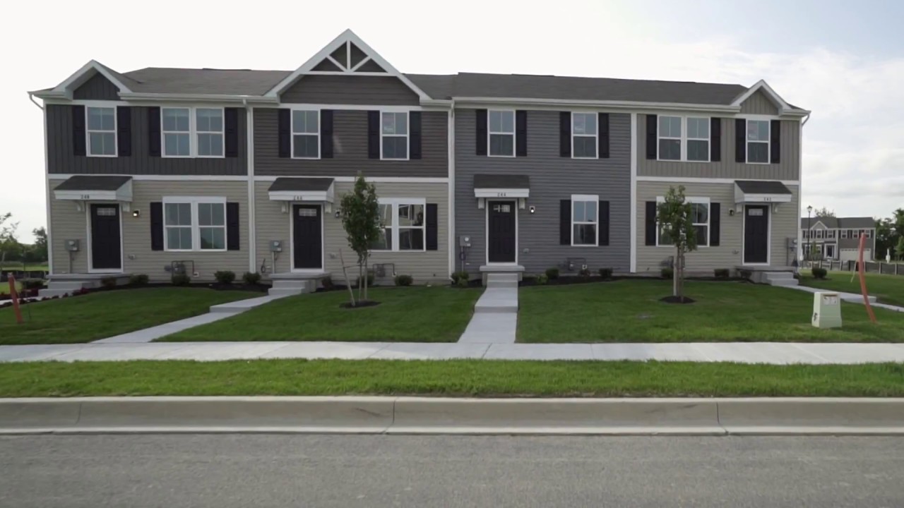 New 1220 Basement Townhome Model for sale at West Creek Village in