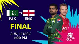 Watch #T20WorldCup Final #Pakistan vs #England! Su