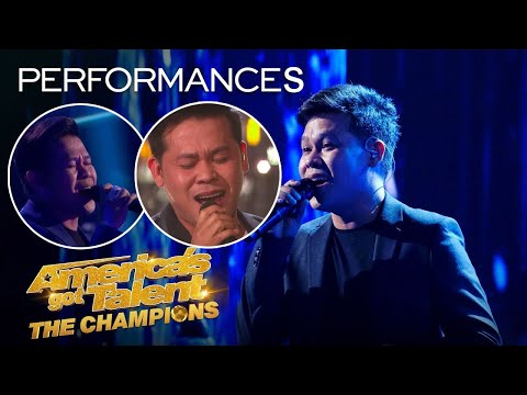 Marcelito Pomoy All Performances on America's Got Talent: The Champions