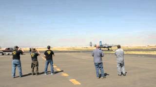 preview picture of video 'B-25 makes stop in Grangeville: Idaho County Airport'