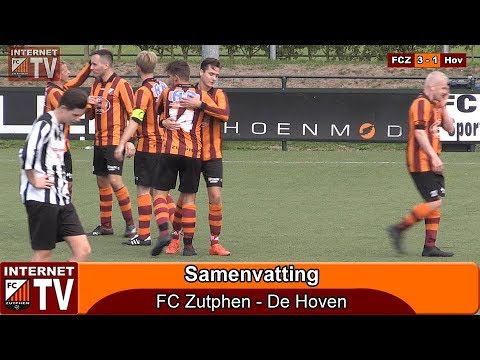 Samenvatting FC Zutphen - De Hoven (3-1)