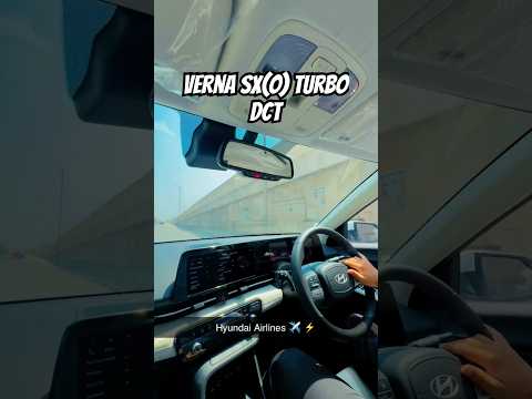 Hyundai Verna SX(O) Turbo DCT #hyundai #car #trending #trendingshorts #youtubeshorts