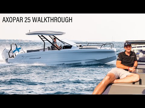 Axopar 25 Walkthrough | Eyachts
