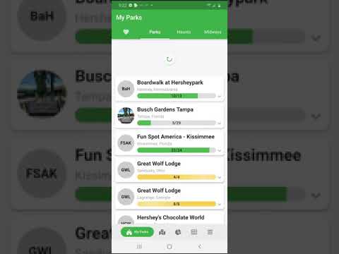 The Ultimate Theme Park App - LogRide App Walkthrough