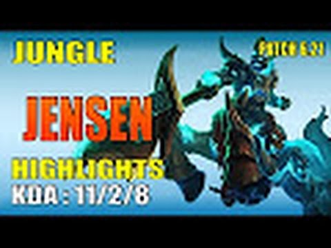 C9 Jensen Hecarim vs Graves -  Jungle NA SoloQ |  Highlights 2016