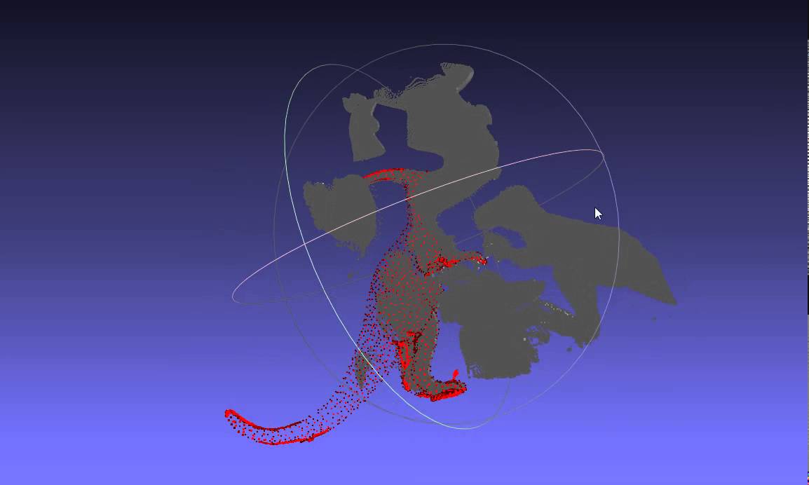 Registration using Surface Matching (Point Pair Features) in OpenCV