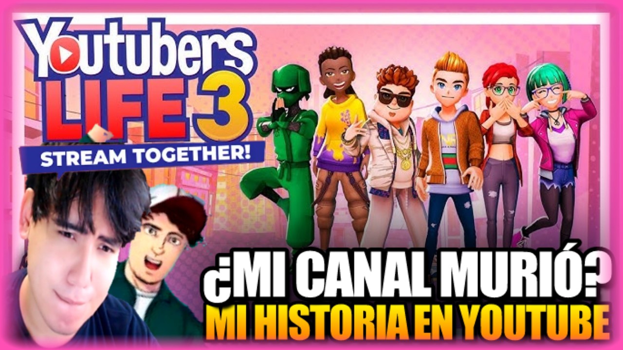 ¡OMG Aparezco en Este Juego! - Youtubers Life 3 Gameplay y mi Historia en Youtube