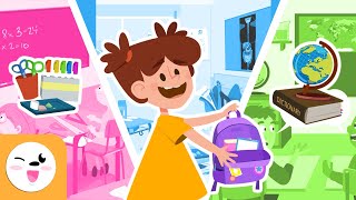 SCHOOL ð Routines for Kids ð A Story About A Day at School ð School Vocabulary