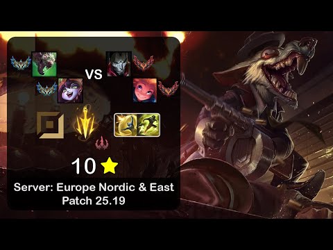 Twitch ADC + Lulu vs Jhin + Zoe - EUNE Challenger - Patch 25.19
