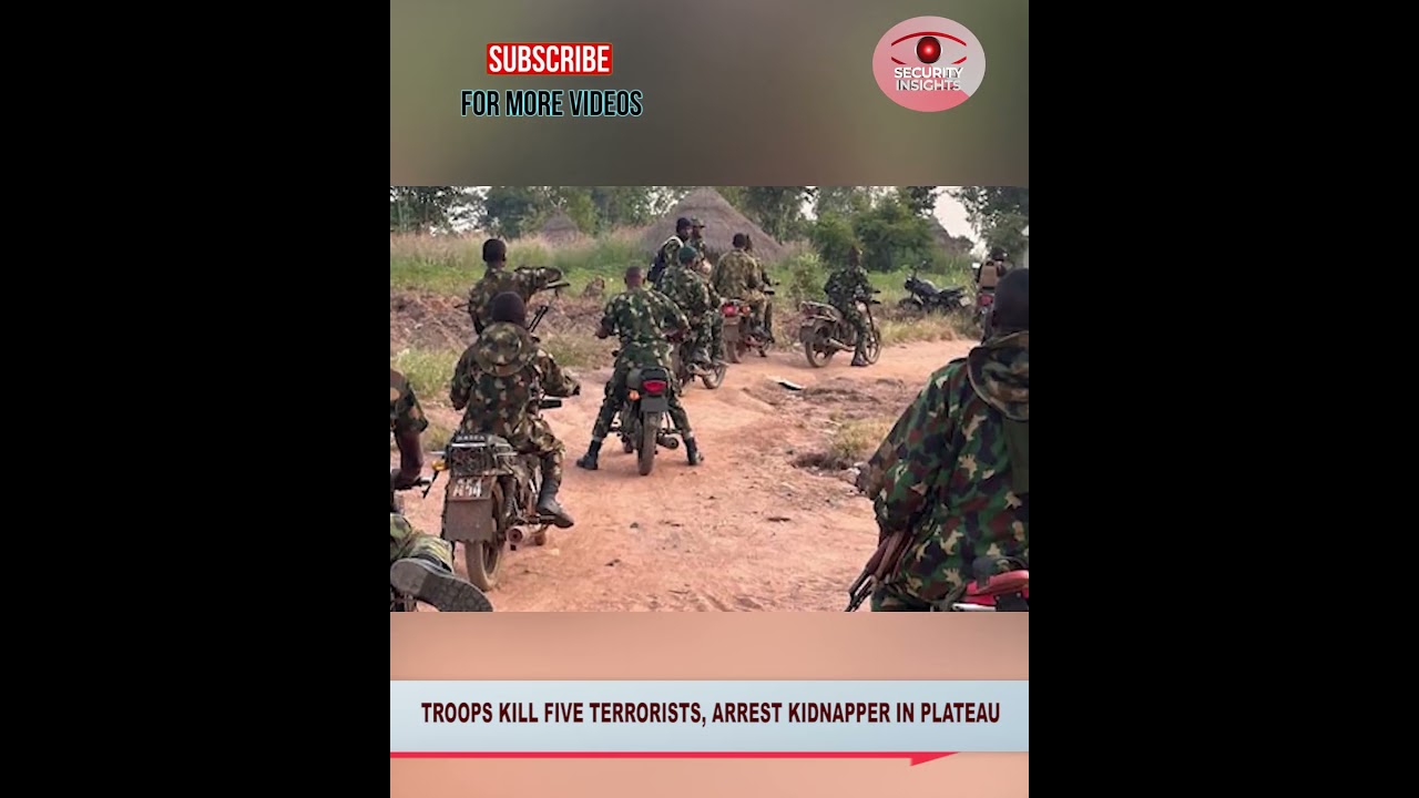TROOPS KILL FIVE TERRORISTS, ARREST KIDNAPPER IN PLATEAU