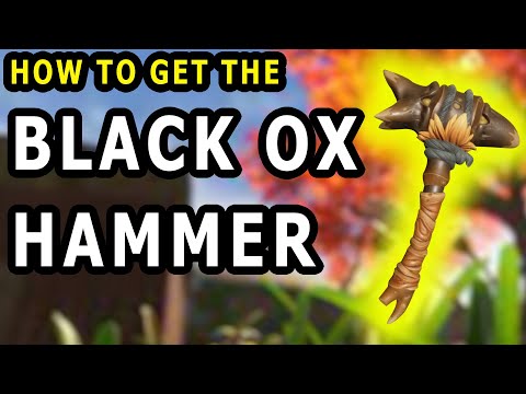 How to get the BLACK OX HAMMER in Grounded