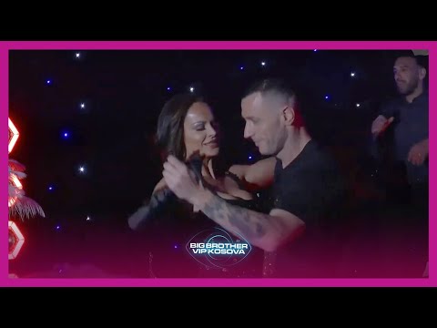 Stresi dhe Juliana vallëzojnë së bashku me këngën e kënduar nga Bruno - Big Brother VIP Kosova
