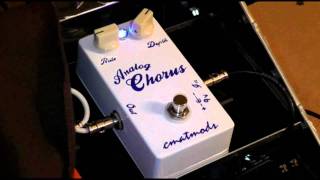 Video thumbnail for CMATMODS ANALOG CHORUS PEDAL by Tim Calloway