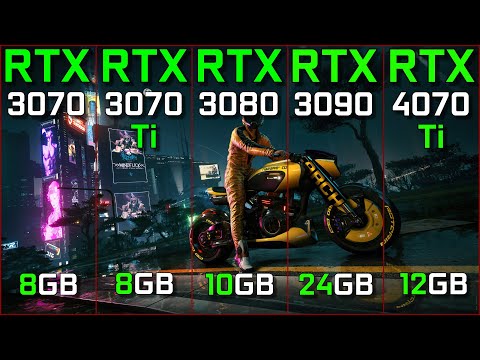 RTX 3070 vs RTX 3070Ti vs RTX 3080 vs RTX 3090 vs RTX 4070Ti | Test in 10 Games at 4K | 2023
