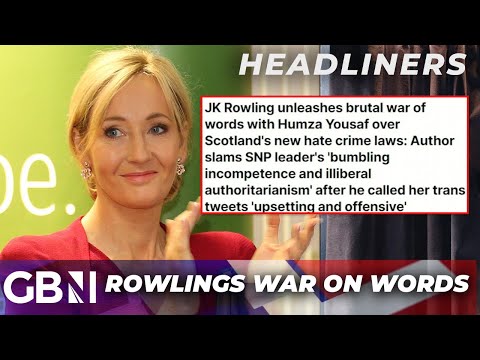 JK Rowling unleashes brutal war of words with Humza Yousaf over Scotland’s new hate crime laws