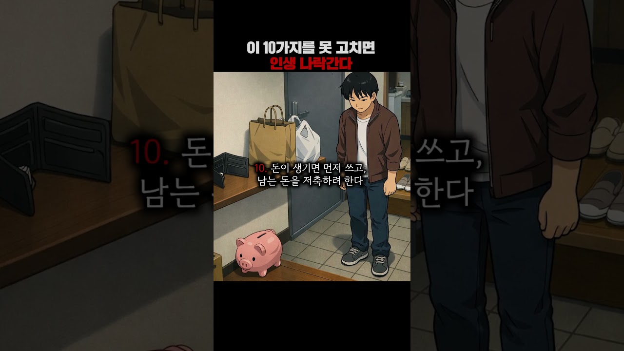 이 10가지를 못고치면 인생 나락간다 #멘탈훈련소 #명언 #철학 #마인드셋 #성장 #쇼펜하우어 #니체 #석가…