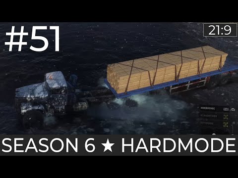 S06 Hardmode #51 - Lieferung durch die Tiefebene 2  (Maine, USA) ★ Snowrunner Deutsch