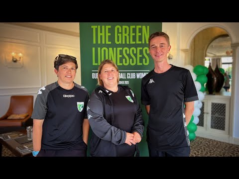 The Green Lionesses... Guernsey FC Women formed! 🦁